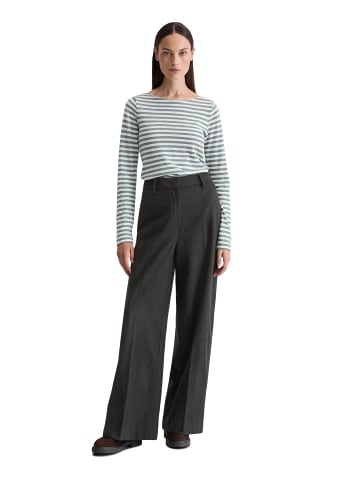 Marc O'Polo Ringel-Longsleeve regular in multi/ slate blue