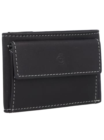 Esquire Dallas Geldbörse RFID Leder 10 cm schwarz