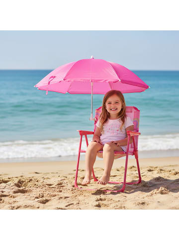 relaxdays Kinder-Klappstuhl „Unicorn“ in Bunt – (B)36 x (H)51,5 x (T)37,5 cm