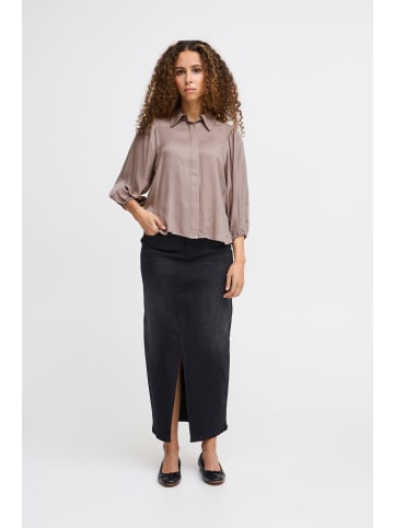 ICHI Langarm - Hemd IHCOLORADA Loose fit in Fungi