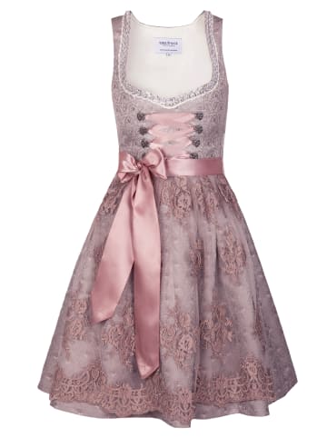 Edelnice Mini Dirndl Aurelie in silber, rosé