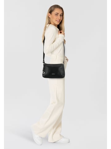 PICARD Really Umhängetasche Leder 22 cm in schwarz