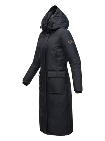 Navahoo Wintermantel Wolkenfrost XIV in Navy