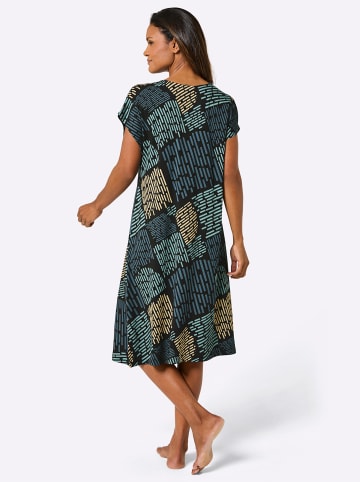 WITT WEIDEN Sommerkleid in schwarz-topas