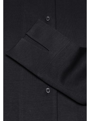 Vincenzo Boretti Bluse tailliert in schwarz