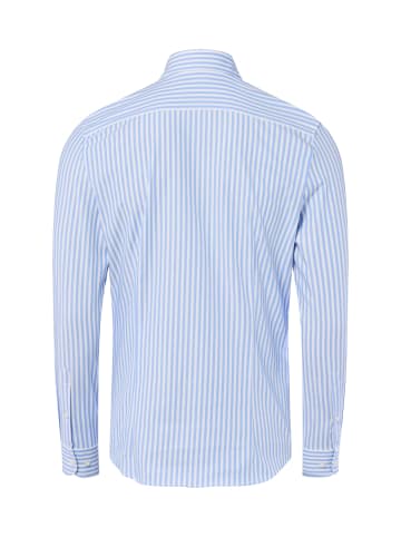 Finshley & Harding Hemd in weiß hellblau