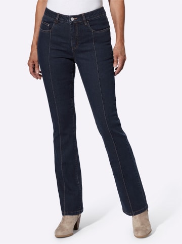 Sieh an! Bootcut-Jeans in dark blue