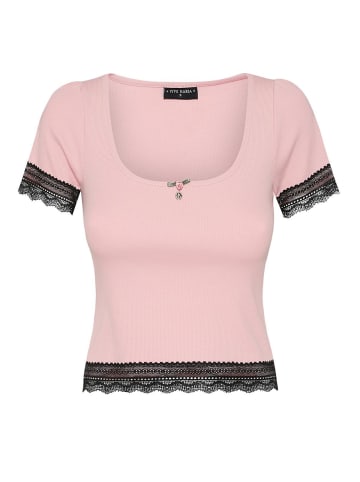 Vive Maria T-Shirt Sweet Cropped Shirt in rosa