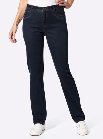 WITT WEIDEN 5-Pocket-Jeans in dark blue