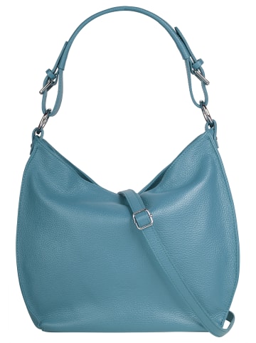 Samantha Look Shopper echt Leder in blau