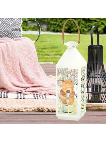 Mr. & Mrs. Panda Windlicht Outdoor Bär Baby ohne Spruch in Transparent