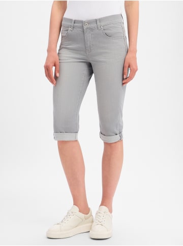 ANGELS Jeans Capri Turn Up in hellgrau