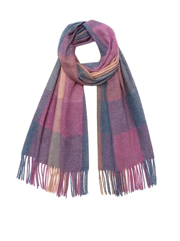 Faera Weicher Schal mit Fransen - Modischer Winter-Accessoire for Damen in Pink