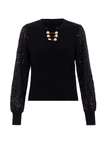 faina Women Sweater in Schwarz