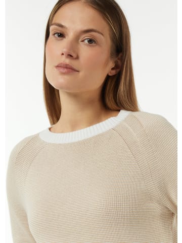 comma CI Strickpullover langarm in Braun