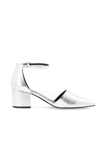 Bianco Pumps in Silver