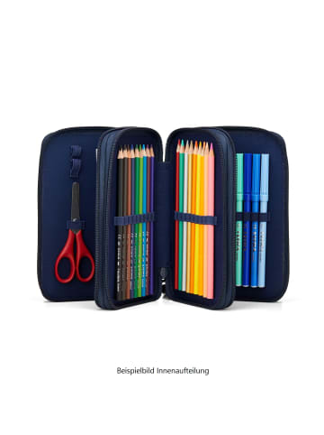 Ergobag Maxi-Mäppchen "Flower PowBär" in Braun