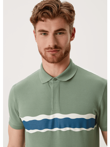 s.Oliver Polo-Shirts T-Shirt kurzarm in Olive