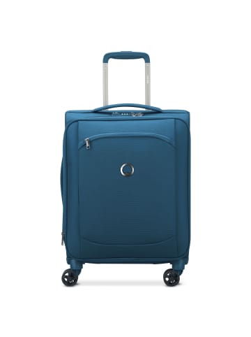 Delsey Montmartre Air 2.0 4-Rollen Kabinentrolley 55 cm in blau