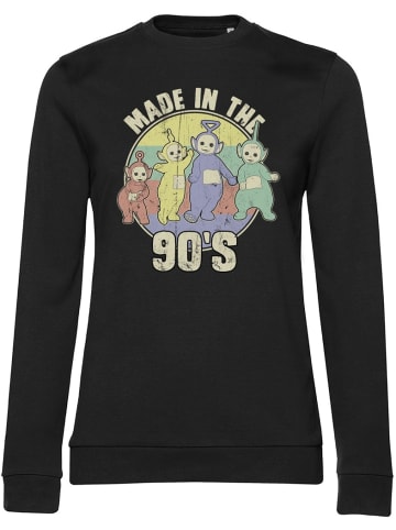 Teletubbies Pullover "Made In The 90s Girly Sweatshirt" in Schwarz