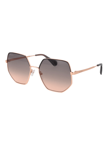 MAX & CO Damen Sonnenbrillen Geometrisch Roségold