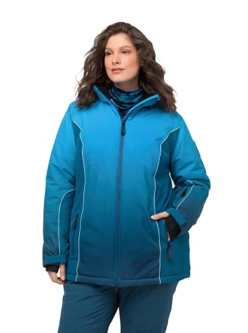 Ulla Popken Funktionsjacke in helles azurblau