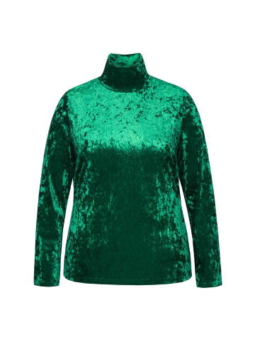 Ulla Popken Longsleeve in smaragdgrün
