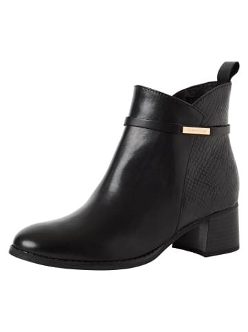 Marco Tozzi Stiefelette in BLACK COMB