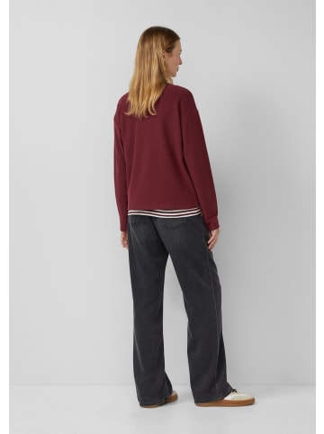 s.Oliver Sweatshirt in 3902_bordeaux