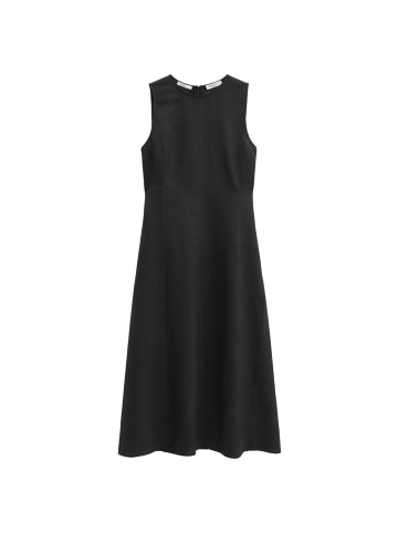 Marc O'Polo Leinenkleid shaped in Schwarz