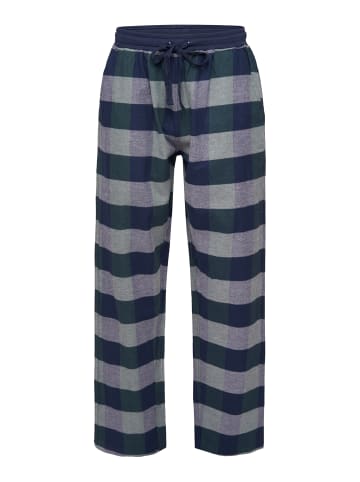 Phil & Co. Berlin  Pyjamahose Flanell in navy-green