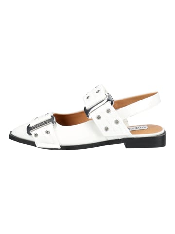 Ballerinas Weiß Lack