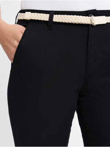 s.Oliver Stoffhose Chino in schwarz