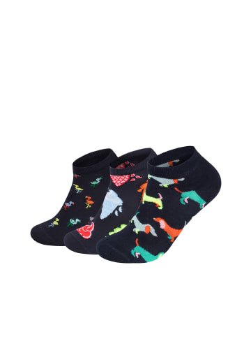 Happy Socks Socken 3-Pack Low Ice Cream-Flamingo-Puppy Love Socks in multi_coloured