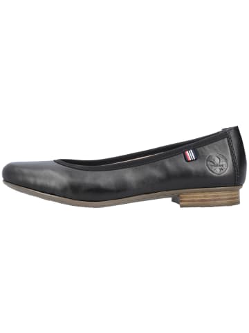 rieker Ballerina in schwarz