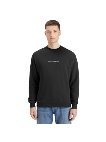 Scotch & Soda Sweatshirt in Schwarz