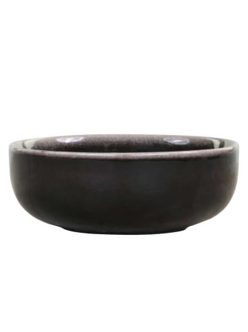 Chic Antique Schale CALAIS Schwarz 5x12 cm 250 ml