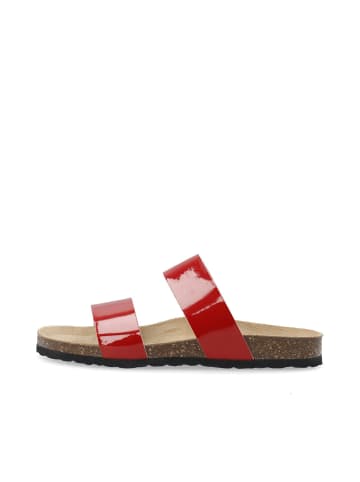 Bianco Pantolette in Red