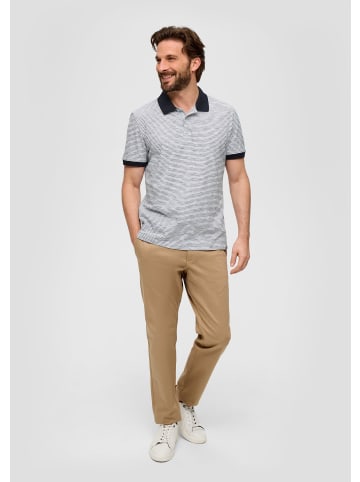 s.Oliver Polo-Shirt kurzarm in Weiß