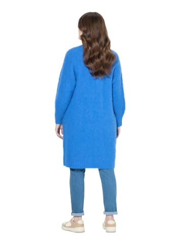 Ulla Popken Strickjacke in pazifikblau