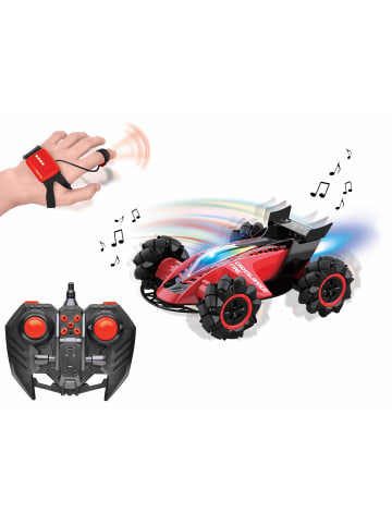 LEXIBOOK® CROSSLANDER® Fire Stuntauto mit Rauch & Gestensteuerung
