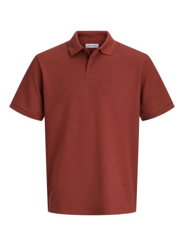 Jack & Jones Poloshirt in Fired Brick