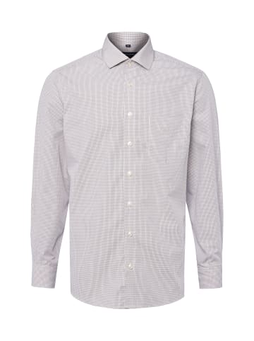 Andrew James Hemd in mocca weiß - 0005