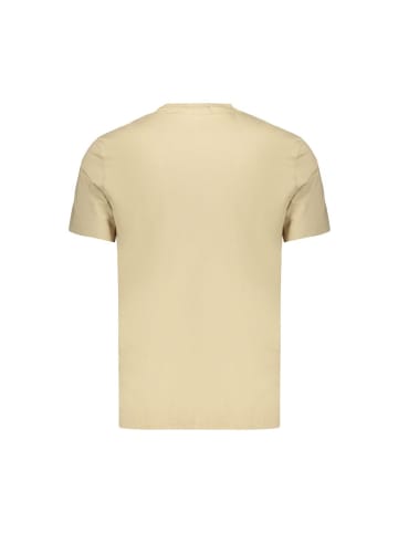 Calvin Klein Beige Herren T-Shirt aus Baumwolle