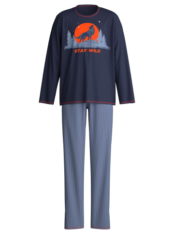 Calida Pyjama in peacoat blue