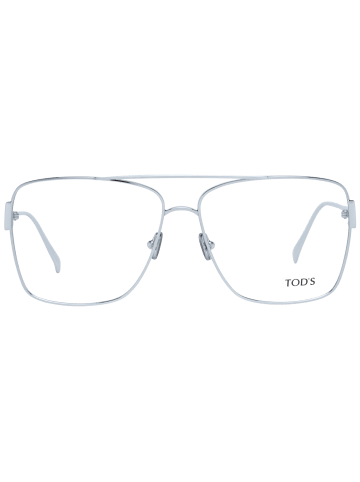 TOD'S Damen Optische Fassungen Rechteck Silber