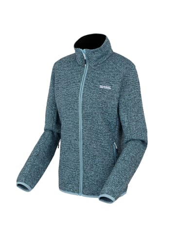 Regatta Newhill Midlayer Strickfleecejacke in Blau