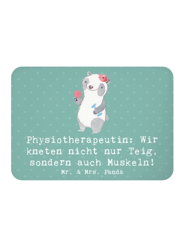 Mr. & Mrs. Panda Magnet Physiotherapeutin Humor mit Spruch in Meeresbrise