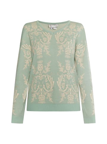 Usha Damen Strickpullover in Mint Creme