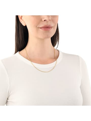 Amor Collier Edelstahl, IP Gold in Gold